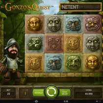 Wazamba - Gonzo's Quest Slot Game - Avalanche Feature