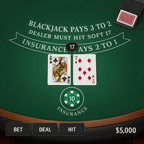 Wazamba - Blackjack - Strategy Table Game